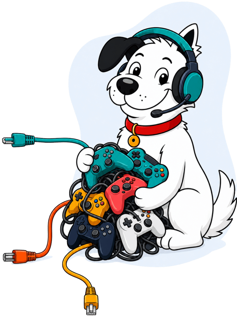 gamer dog 4