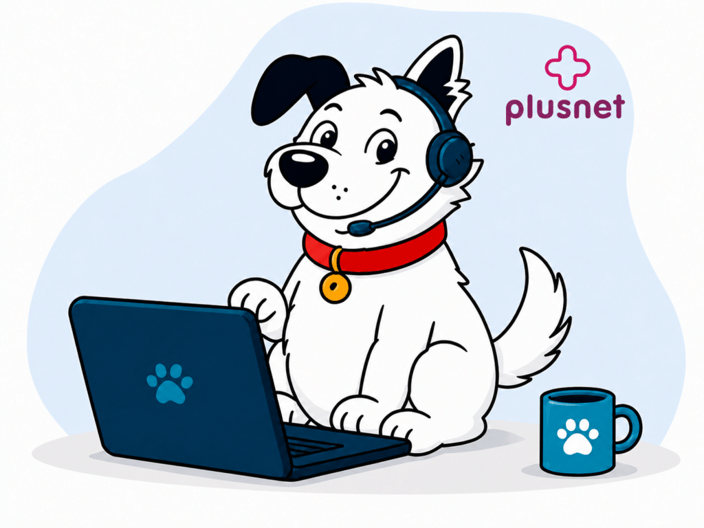 Plusnet customer service mascot