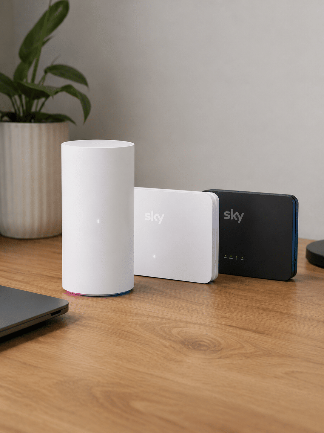 Sky Broadband Hub, Sky Max Hub and Sky Gigafast+ Hub