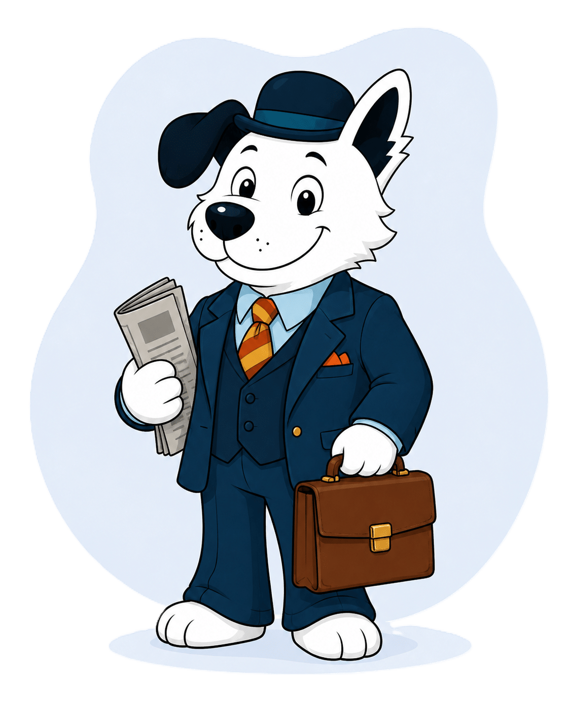 fibredog mascot frustrated by a failed broadband connection