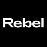 rebel logo on black