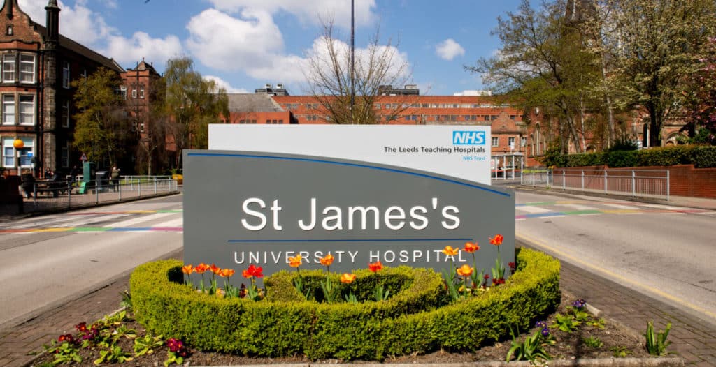 St James University hospital Leeds